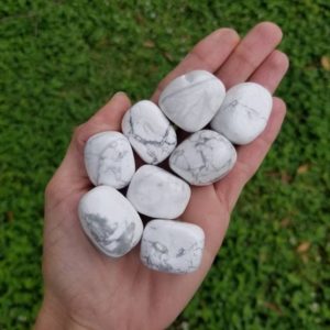 Shop Howlite Stones & Crystals! White Howlite, Tumbled Howlite, Howlite Crystal, Pocket Stone | Natural genuine stones & crystals in various shapes & sizes. Buy raw cut, tumbled, or polished gemstones for making jewelry or crystal healing energy vibration raising reiki stones. #crystals #gemstones #crystalhealing #crystalsandgemstones #energyhealing #affiliate #ad