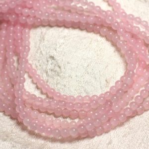 Shop Jade Bead Shapes! Fil 39cm 92pc env – Perles de Pierre – Jade Boules 4mm Rose clair –  4558550081971 | Natural genuine other-shape Jade beads for beading and jewelry making.  #jewelry #beads #beadedjewelry #diyjewelry #jewelrymaking #beadstore #beading #affiliate #ad