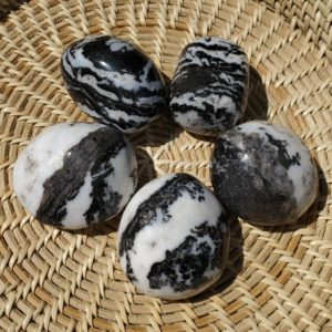 Zebra Jasper Stones For Reiki Massage, Marble Jasper Therapy Stones, Strength and Balancing Stone, Metaphysical Energy Stone, Chakra Stones | Natural genuine stones & crystals in various shapes & sizes. Buy raw cut, tumbled, or polished gemstones for making jewelry or crystal healing energy vibration raising reiki stones. #crystals #gemstones #crystalhealing #crystalsandgemstones #energyhealing #affiliate #ad