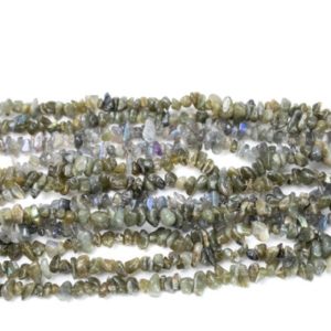 Shop Labradorite Chip & Nugget Beads! 30" Natural Labradorite Crystal Chip Beads 6mm – 8mm – Double Length Strand Gemstone Beads | Natural genuine chip Labradorite beads for beading and jewelry making.  #jewelry #beads #beadedjewelry #diyjewelry #jewelrymaking #beadstore #beading #affiliate #ad
