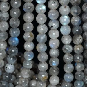 Shop Labradorite Round Beads! 8mm Beauty Labradorite Round 8mm Loose Beads 7.5 inch Half Strand (90144685-248) | Natural genuine round Labradorite beads for beading and jewelry making.  #jewelry #beads #beadedjewelry #diyjewelry #jewelrymaking #beadstore #beading #affiliate #ad