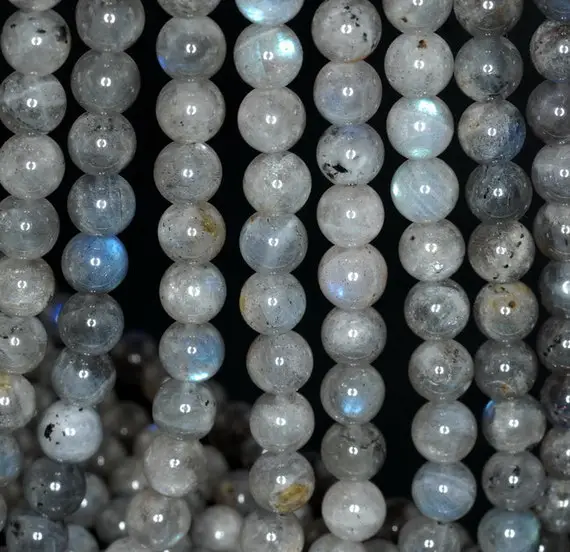 8mm Beauty Labradorite Round 8mm Loose Beads 7.5 Inch Half Strand (90144685-248)