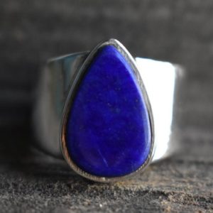 Shop Lapis Lazuli Rings! natural lapis ring,925 silver ring,mens lapis ring,unisex ring,unisex lapis ring,lapis lazuli ring,lapis gemstone ring,gemstone ring | Natural genuine Lapis Lazuli mens fashion rings, simple unique handcrafted gemstone men's rings, gifts for men. Anillos hombre. #rings #jewelry #crystaljewelry #gemstonejewelry #handmadejewelry #affiliate #ad