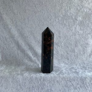 Shop Bloodstone Points & Wands! Majestic Bloodstone Point | Natural genuine stones & crystals in various shapes & sizes. Buy raw cut, tumbled, or polished gemstones for making jewelry or crystal healing energy vibration raising reiki stones. #crystals #gemstones #crystalhealing #crystalsandgemstones #energyhealing #affiliate #ad