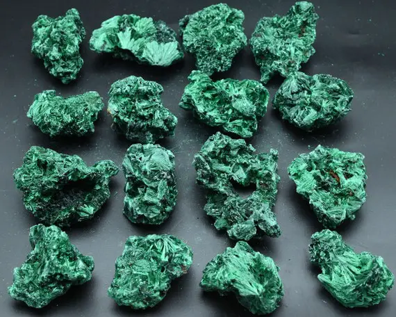 Aaaa Natural Raw Malachite Cluster,high Quality Malachite Cluster,healing Malachite Home Decor,for Gift Malachite Cluster Decor.