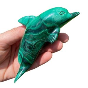 Shop Malachite Stones & Crystals! Malachite Dolphin – Hand Carved Dolphin Decor – Malachite Stone – Healing Crystals – Dolphin Figurine – Malachite Dolphin Sculpture #1 | Natural genuine stones & crystals in various shapes & sizes. Buy raw cut, tumbled, or polished gemstones for making jewelry or crystal healing energy vibration raising reiki stones. #crystals #gemstones #crystalhealing #crystalsandgemstones #energyhealing #affiliate #ad