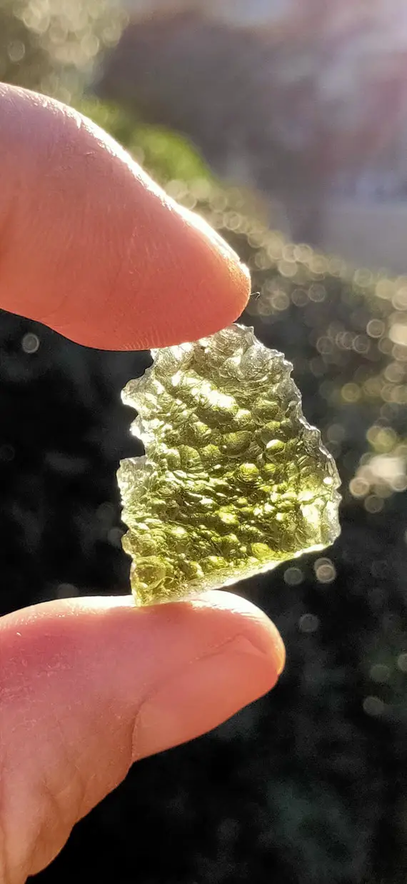21.6 Raw Moldavite Genuine Crystal