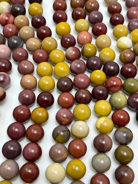 Mookaite Beads, 8mm Beads, Gemstonbeads, Ted Beads, Mookite, Earthy Beads, Earth Tones, Gemstone Beads Beads For Jewelry Making, Healing
