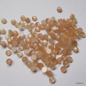 Shop Moonstone Cabochons! 10 pcs 5mm PEACH MOONSTONE Rosecut Round Cabochon Gemstone, Peach Moonstone Round Rosecut Cabochon, Peach Moonstone Round Cabochon Rosecut | Natural genuine stones & crystals in various shapes & sizes. Buy raw cut, tumbled, or polished gemstones for making jewelry or crystal healing energy vibration raising reiki stones. #crystals #gemstones #crystalhealing #crystalsandgemstones #energyhealing #affiliate #ad
