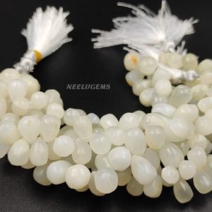Shop Moonstone Bead Shapes! AAA+ Quality Yellow Blue Opal Smooth Rondelle Shape Gemstone Beads,Yellow Blue Plain Opal Beads,7-8 MM Opal Beads For Handmade Jewelry | Natural genuine other-shape Moonstone beads for beading and jewelry making.  #jewelry #beads #beadedjewelry #diyjewelry #jewelrymaking #beadstore #beading #affiliate #ad