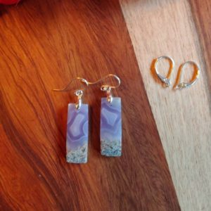 Shop Moss Agate Earrings! Purple moss agate earrings.  Sterling silver purple agate earrings. | Natural genuine Moss Agate earrings. Buy crystal jewelry, handmade handcrafted artisan jewelry for women.  Unique handmade gift ideas. #jewelry #beadedearrings #beadedjewelry #gift #shopping #handmadejewelry #fashion #style #product #earrings #affiliate #ad