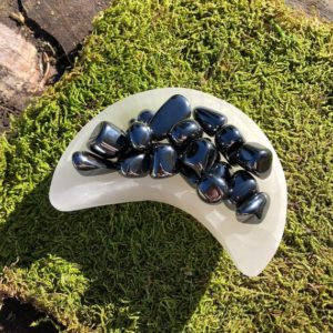 Shop Tumbled Hematite Crystals & Pocket Stones! Natural Hematite Tumbled Stones From Brazil | Small Hematite Tumbles | Natural genuine stones & crystals in various shapes & sizes. Buy raw cut, tumbled, or polished gemstones for making jewelry or crystal healing energy vibration raising reiki stones. #crystals #gemstones #crystalhealing #crystalsandgemstones #energyhealing #affiliate #ad