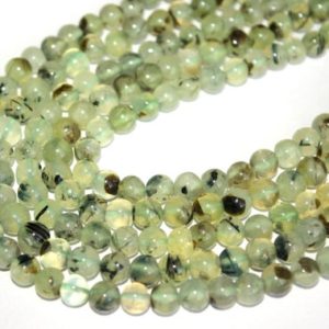 Shop Prehnite Round Beads! Natural Prehnite Smooth Round Beads, 8 mm Prehnite Round Beads, Prehnite Beads, Smooth Prehnite Gemstone Beads, Green Prehnite Beads Strand | Natural genuine round Prehnite beads for beading and jewelry making.  #jewelry #beads #beadedjewelry #diyjewelry #jewelrymaking #beadstore #beading #affiliate #ad