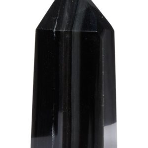 Shop Obsidian Points & Wands! Black Obsidian Stone Point – Black Obsidian Crystal Point – healing crystals and stones – Black Obsidian tower – root chakra stones #24 | Natural genuine stones & crystals in various shapes & sizes. Buy raw cut, tumbled, or polished gemstones for making jewelry or crystal healing energy vibration raising reiki stones. #crystals #gemstones #crystalhealing #crystalsandgemstones #energyhealing #affiliate #ad