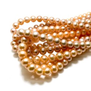 Shop Pearl Bead Shapes! Natural Genuine Pearl 9-10mm High Quality Light Pink Luster Pearl Beads Grade AAAAA High Quality Natural Pearl Beads – RN20 | Natural genuine other-shape Pearl beads for beading and jewelry making.  #jewelry #beads #beadedjewelry #diyjewelry #jewelrymaking #beadstore #beading #affiliate #ad