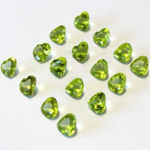 Natural peridot gemstone heart peridot faceted loose stone more size for choose wholesale | Natural genuine stones & crystals in various shapes & sizes. Buy raw cut, tumbled, or polished gemstones for making jewelry or crystal healing energy vibration raising reiki stones. #crystals #gemstones #crystalhealing #crystalsandgemstones #energyhealing #affiliate #ad