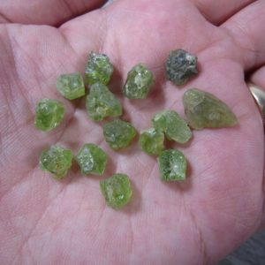 Raw Arizona Peridot Tiny Crystal R35 | Natural genuine stones & crystals in various shapes & sizes. Buy raw cut, tumbled, or polished gemstones for making jewelry or crystal healing energy vibration raising reiki stones. #crystals #gemstones #crystalhealing #crystalsandgemstones #energyhealing #affiliate #ad
