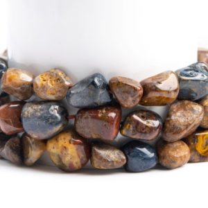 Shop Pietersite Beads! Natural Multicolor Pietersite Gemstone Grade A Pebble Chips 6-10mm Loose Beads | Natural genuine chip Pietersite beads for beading and jewelry making.  #jewelry #beads #beadedjewelry #diyjewelry #jewelrymaking #beadstore #beading #affiliate #ad