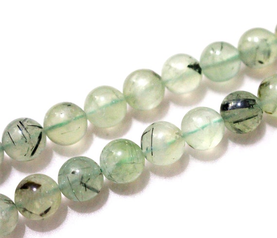Prehnite Round Beads,6mm 8mm 10mm 12mm Prehnite Beads, 15 Inch Per Strand, Jewelry Wholesale