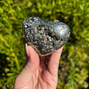 Shop Pyrite Shapes! pyrite heart | Natural genuine stones & crystals in various shapes & sizes. Buy raw cut, tumbled, or polished gemstones for making jewelry or crystal healing energy vibration raising reiki stones. #crystals #gemstones #crystalhealing #crystalsandgemstones #energyhealing #affiliate #ad