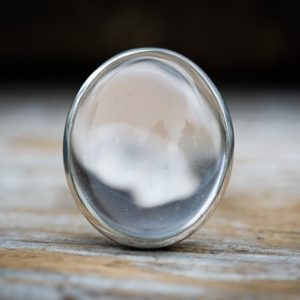 Shop Quartz Crystal Rings! Clear Quartz Ring Size 5.5 – 10 – Quartz Cabohon Ring – Sterling Sliver Clear Quartz Ring – White Quartz Ring – Clear Crystal Quartz Cab | Natural genuine Quartz rings, simple unique handcrafted gemstone rings. #rings #jewelry #shopping #gift #handmade #fashion #style #affiliate #ad