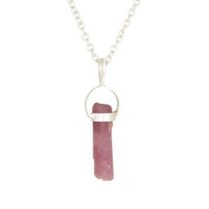 Raw pink tourmaline necklace silver setting – rough pink tourmaline pendant – raw pink tourmaline jewelry – heart chakra stone – Love | Natural genuine Gemstone necklaces. Buy crystal jewelry, handmade handcrafted artisan jewelry for women.  Unique handmade gift ideas. #jewelry #beadednecklaces #beadedjewelry #gift #shopping #handmadejewelry #fashion #style #product #necklaces #affiliate #ad