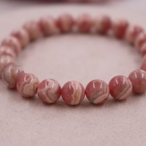 Natural AAAAA Rhodochrosite beads Bracelet,Rhodochrosite Bracelet,Bracelet wholesale, Gift Jewelry,Beads Bracelet Supply | Natural genuine Gemstone jewelry. Buy crystal jewelry, handmade handcrafted artisan jewelry for women.  Unique handmade gift ideas. #jewelry #beadedjewelry #beadedjewelry #gift #shopping #handmadejewelry #fashion #style #product #jewelry #affiliate #ad