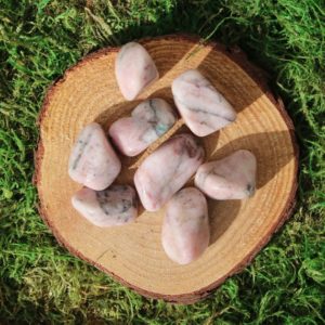 Shop Tumbled Rose Quartz Crystals & Pocket Stones! Light Strawberry Quartz AKA Rose Quartz Tumbled | Natural genuine stones & crystals in various shapes & sizes. Buy raw cut, tumbled, or polished gemstones for making jewelry or crystal healing energy vibration raising reiki stones. #crystals #gemstones #crystalhealing #crystalsandgemstones #energyhealing #affiliate #ad