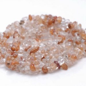 Shop Rutilated Quartz Chip & Nugget Beads! 5-6MM Bronze Rutilated Quartz Gemstone Pebble Nugget Chip Loose Beads 34 inch  (80002098-A12) | Natural genuine chip Rutilated Quartz beads for beading and jewelry making.  #jewelry #beads #beadedjewelry #diyjewelry #jewelrymaking #beadstore #beading #affiliate #ad