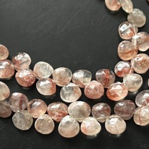 Shop Rutilated Quartz Shapes! Copper Rutile quartz hearts | Natural genuine stones & crystals in various shapes & sizes. Buy raw cut, tumbled, or polished gemstones for making jewelry or crystal healing energy vibration raising reiki stones. #crystals #gemstones #crystalhealing #crystalsandgemstones #energyhealing #affiliate #ad