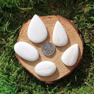 Shop Scolecite Cabochons! Scolecite Cabochon Piece #A-J | Natural genuine stones & crystals in various shapes & sizes. Buy raw cut, tumbled, or polished gemstones for making jewelry or crystal healing energy vibration raising reiki stones. #crystals #gemstones #crystalhealing #crystalsandgemstones #energyhealing #affiliate #ad