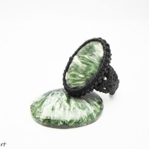 Shop Seraphinite Rings! Seraphinite ring, mens ring, Seraphinite jewellery, Seraphinite jewelry, angel stone, chakra jewelry, All sizes ring, meditation ring, yoga | Natural genuine Seraphinite mens fashion rings, simple unique handcrafted gemstone men's rings, gifts for men. Anillos hombre. #rings #jewelry #crystaljewelry #gemstonejewelry #handmadejewelry #affiliate #ad