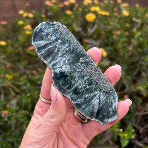 Shop Seraphinite Stones & Crystals! seraphinite slab | Natural genuine stones & crystals in various shapes & sizes. Buy raw cut, tumbled, or polished gemstones for making jewelry or crystal healing energy vibration raising reiki stones. #crystals #gemstones #crystalhealing #crystalsandgemstones #energyhealing #affiliate #ad