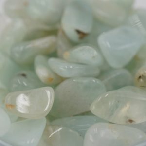 Shop Tumbled Prehnite Crystals & Pocket Stones! Small Prehnite Tumble, Grade B Prehnite Tumble | Natural genuine stones & crystals in various shapes & sizes. Buy raw cut, tumbled, or polished gemstones for making jewelry or crystal healing energy vibration raising reiki stones. #crystals #gemstones #crystalhealing #crystalsandgemstones #energyhealing #affiliate #ad