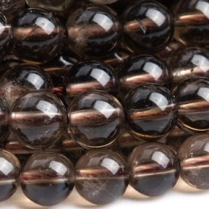 Genuine Natural Smoky Quartz Gemstone Beads 6MM Round AAA Quality Loose Beads (100658） | Natural genuine round Smoky Quartz beads for beading and jewelry making.  #jewelry #beads #beadedjewelry #diyjewelry #jewelrymaking #beadstore #beading #affiliate #ad