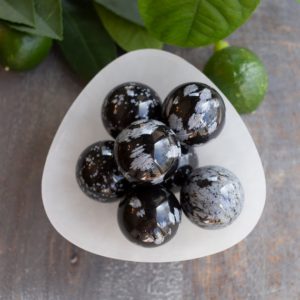 Shop Snowflake Obsidian Shapes! Snowflake Obsidian Sphere | Natural genuine stones & crystals in various shapes & sizes. Buy raw cut, tumbled, or polished gemstones for making jewelry or crystal healing energy vibration raising reiki stones. #crystals #gemstones #crystalhealing #crystalsandgemstones #energyhealing #affiliate #ad