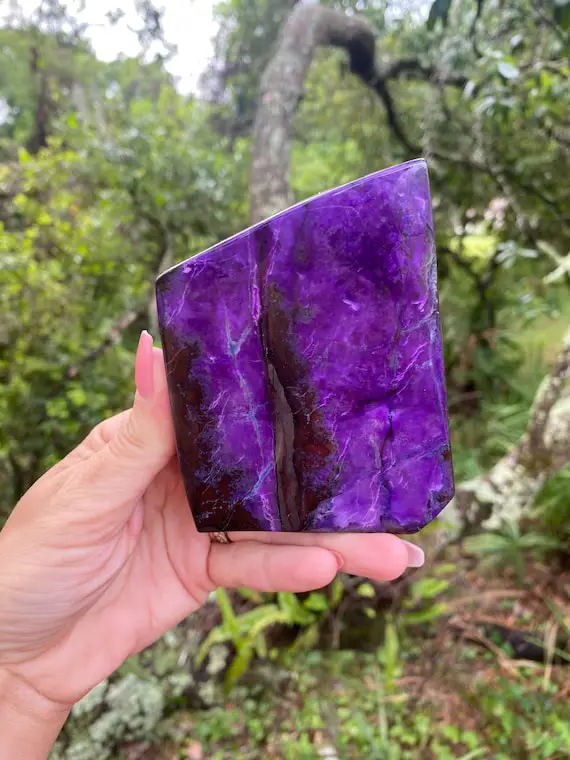 Rare Sugilite Standing Free From. Royal Lavulite