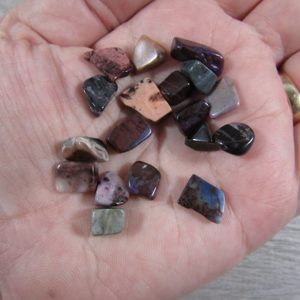 Shop Sugilite Stones & Crystals! Sugilite 1/2 inch + Tumbled T280 | Natural genuine stones & crystals in various shapes & sizes. Buy raw cut, tumbled, or polished gemstones for making jewelry or crystal healing energy vibration raising reiki stones. #crystals #gemstones #crystalhealing #crystalsandgemstones #energyhealing #affiliate #ad