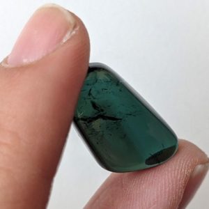 Shop Tourmaline Cabochons! 12.8×17.7mm Tourmaline Cabochon, Loose Tourmaline Fancy Shape Flat Back Cabochon, Green Plain Tourmaline Stone Ring Size Tourmaline-KRIS1097 | Natural genuine stones & crystals in various shapes & sizes. Buy raw cut, tumbled, or polished gemstones for making jewelry or crystal healing energy vibration raising reiki stones. #crystals #gemstones #crystalhealing #crystalsandgemstones #energyhealing #affiliate #ad