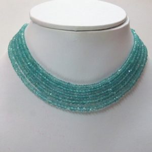 Shop Apatite Rondelle Beads! 1 strand 3.5mm Apatite rondelle Beads Faceted gemstone beads, Apatite Beads rondelle Faceted gemstone beads, Apatite faceted beads Gemstone | Natural genuine rondelle Apatite beads for beading and jewelry making.  #jewelry #beads #beadedjewelry #diyjewelry #jewelrymaking #beadstore #beading #affiliate #ad