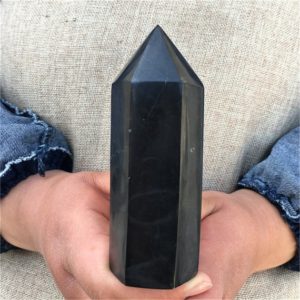 300G+ Natural Black Tourmaline Obelisk,Quartz Wand Piont,Home Decoration,Crystal Tower,Mineral specimen,Crystal Gifts,Crystal Heal 1pc | Natural genuine stones & crystals in various shapes & sizes. Buy raw cut, tumbled, or polished gemstones for making jewelry or crystal healing energy vibration raising reiki stones. #crystals #gemstones #crystalhealing #crystalsandgemstones #energyhealing #affiliate #ad