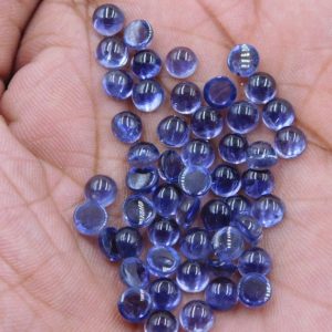 Shop Iolite Cabochons! 6 MM Natural Iolite Round Cab Loose Gemstone, Iolite Round Cab Stone, Handmade Round Iolite Cab Stone For Jewelry Making P-877 | Natural genuine stones & crystals in various shapes & sizes. Buy raw cut, tumbled, or polished gemstones for making jewelry or crystal healing energy vibration raising reiki stones. #crystals #gemstones #crystalhealing #crystalsandgemstones #energyhealing #affiliate #ad