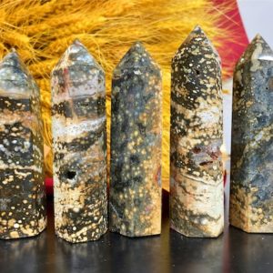 Shop Ocean Jasper Stones & Crystals! 70g+ Natural Ocean jasper Obelisk,Ocean jasper Tower,quartz Crystal Wand Point,Mineral Specimen,Reiki Healing,Crystal Gifts,Energy crystal | Natural genuine stones & crystals in various shapes & sizes. Buy raw cut, tumbled, or polished gemstones for making jewelry or crystal healing energy vibration raising reiki stones. #crystals #gemstones #crystalhealing #crystalsandgemstones #energyhealing #affiliate #ad