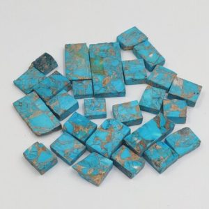 Blue Copper Turquoise Raw 10 / 25 Piece LOT  Turquoise Gemstone, Healing Crystal Raw,8×10, 10×12,12×15, 15x,20 Mm Size | Natural genuine stones & crystals in various shapes & sizes. Buy raw cut, tumbled, or polished gemstones for making jewelry or crystal healing energy vibration raising reiki stones. #crystals #gemstones #crystalhealing #crystalsandgemstones #energyhealing #affiliate #ad