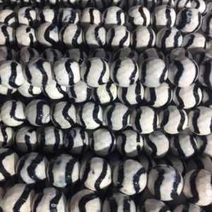 Shop Agate Faceted Beads! black and white Zebra Dzi agate bead – faceted hand paste Tibetan agate beads – agate beads wholesale – 10mm Dzi agate beads -15inch | Natural genuine faceted Agate beads for beading and jewelry making.  #jewelry #beads #beadedjewelry #diyjewelry #jewelrymaking #beadstore #beading #affiliate #ad