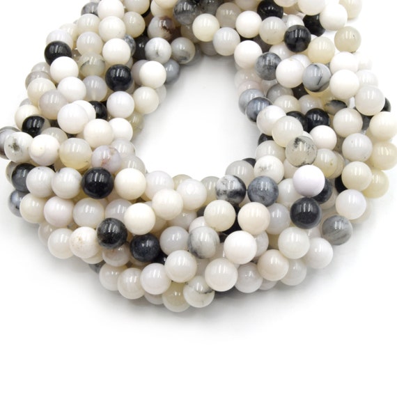 Natural Agate Beads | 6mm Beads, 8mm Beads