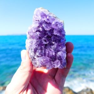 Shop Raw & Rough Amethyst Stones! 281 Amethyst Crystal Cluster Uruguay | Natural genuine stones & crystals in various shapes & sizes. Buy raw cut, tumbled, or polished gemstones for making jewelry or crystal healing energy vibration raising reiki stones. #crystals #gemstones #crystalhealing #crystalsandgemstones #energyhealing #affiliate #ad