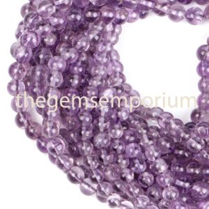 Shop Amethyst Round Beads! Amethyst Smooth Round Beads, Amethyst Round Beads, Amethyst Round, Amethyst Smooth Round, Amethyst Round Shape Beads, Amethyst Beads | Natural genuine round Amethyst beads for beading and jewelry making.  #jewelry #beads #beadedjewelry #diyjewelry #jewelrymaking #beadstore #beading #affiliate #ad