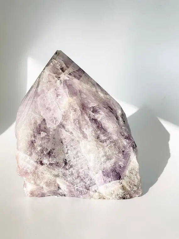 Ametrine Rough Crystal Point | Natural Brazilian Amethyst And Citrine Quartz Combined | "stone Of Clarity & Prosperity"