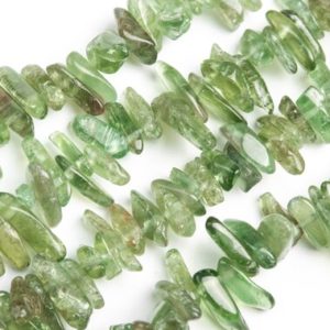 Shop Apatite Chip & Nugget Beads! Genuine Natural Green Apatite Loose Beads Grade Aaa Pebble Chips Shape 4-10mm | Natural genuine chip Apatite beads for beading and jewelry making.  #jewelry #beads #beadedjewelry #diyjewelry #jewelrymaking #beadstore #beading #affiliate #ad